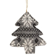 Gray & Black Nordic Sweater Ornament  (3 Count Assortment)