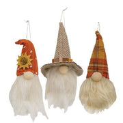 Harvest Gnome Ornament  (3 Count Assortment)