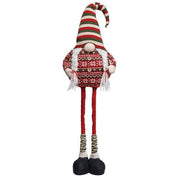 Mr. or Mrs. Nordic Christmas Sweater Extendable Gnome  (2 Count Assortment)