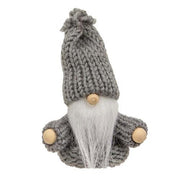 Mini Red & Gray Knit Hat Gnome  (2 Count Assortment)