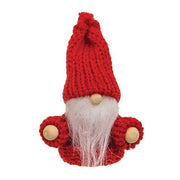 Mini Red & Gray Knit Hat Gnome  (2 Count Assortment)