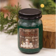 Together at Christmas Balsam Fir Pint Jar Candle (Pack of 12)