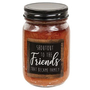 Shoutout to the Friends BMS Pint Jar Candle (Pack of 12)