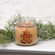 Gingerbread Man 6oz Jar Candle - Gingerbread Cookie