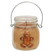 Gingerbread Man 6oz Jar Candle - Gingerbread Cookie