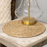 Natural Straw Round Mat