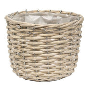 Graywashed Willow Planter Baskets (Set of 3)