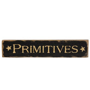 Primitives Distressed Barnwood Sign