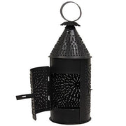 Punched Black Metal Paul Revere Lantern