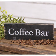 Coffee Bar Block Sign