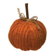 Medium Orange Chenille Pumpkin