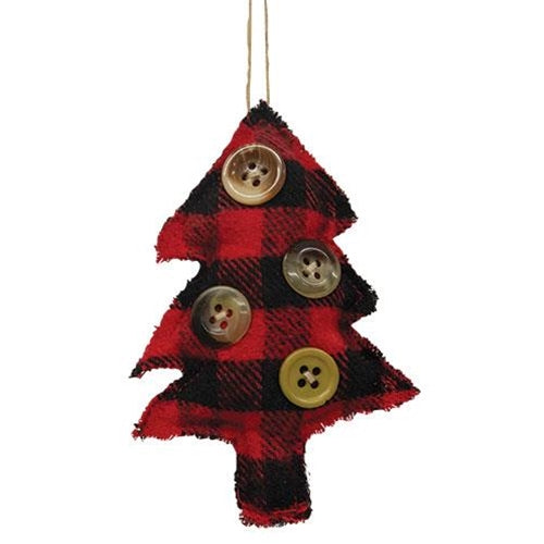 Buffalo Check Tree Ornament