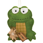 Ribbit Frog Ornament