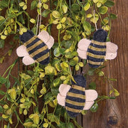 Mini Bee Ornaments (Set of 3)