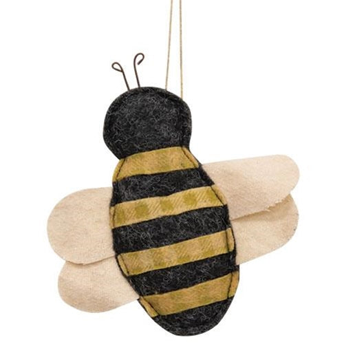 Primitive Bumblebee Ornament