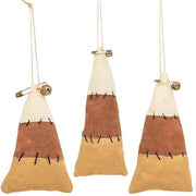 Primitive Stuffed Candy Corn (Set of 3)