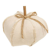 Canvas Stuffed Pumpkin 8"