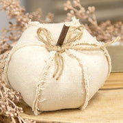 Canvas Stuffed Pumpkin 4.75"