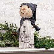 Woolen Mills Snowman Doll