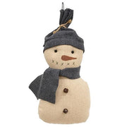 Gray Snowman with Hanger