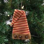 Striped Santa Hat Ornament