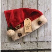 Peeping Mouse Santa Hat