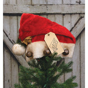 Peeping Mouse Santa Hat