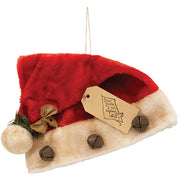 Peeping Mouse Santa Hat