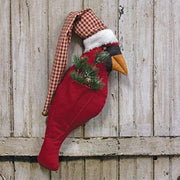 Christmas Cardinal Door Hanger
