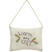 Warm & Cozy Pillow Ornament