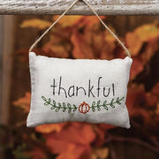 Thankful Pillow Ornament