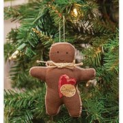 I Heart Cookies Gingerbread Ornament