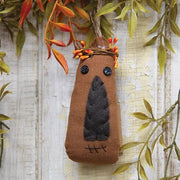 Primitive Jack Face Fabric Ornament