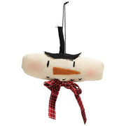 Top Hat Snowman Fabric Ornament