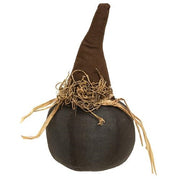 Primitive Black Pumpkin - 4"