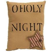 O Holy Night Star Decorative Pillow