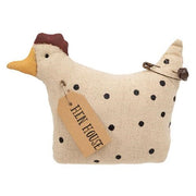 Stuffed Polka Dot "Hen House" Chicken