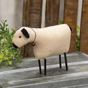 Stuffed Standing Primitive Sheep Ornament