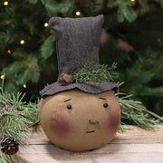 Primitive Snowboy with Top Hat Hanger