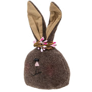 Brown Bunny Head with Pip Headband Doll