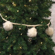 Furry Pom Pom Garland