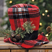 Large Tartan Top Hat