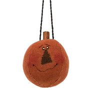 Teeny Jack O Lantern Head Ornament