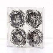 Snow Fallen Birdnests  (Set of 4)