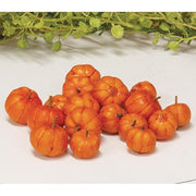 Mini Pumpkins - 1" Each (18 Pack)