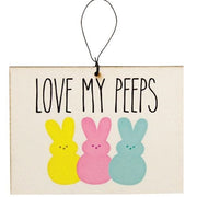 Hangin With My Peeps/Love My Peeps Ornament  (2 Count Assortment)