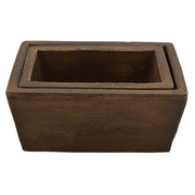 Treenware Square Boxes (Set of 2)