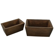 Treenware Square Boxes (Set of 2)