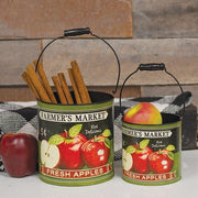 Apple Buckets (Set of 2)
