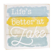 Lake Box Sign (3 Count Assortment)